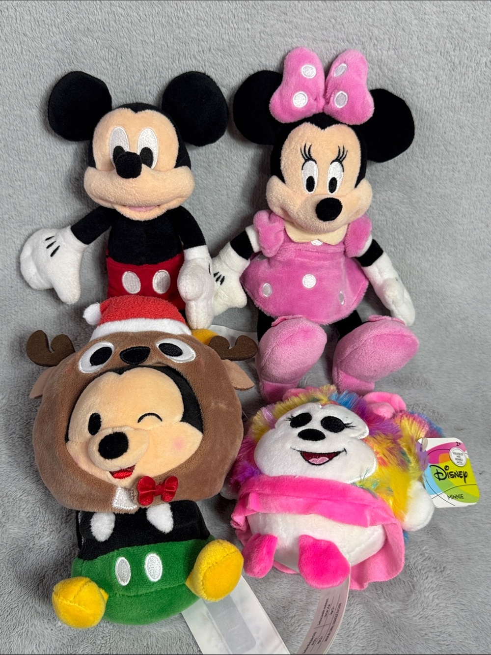 Disney Store Mickey Mouse and Minnie Mouse Plush